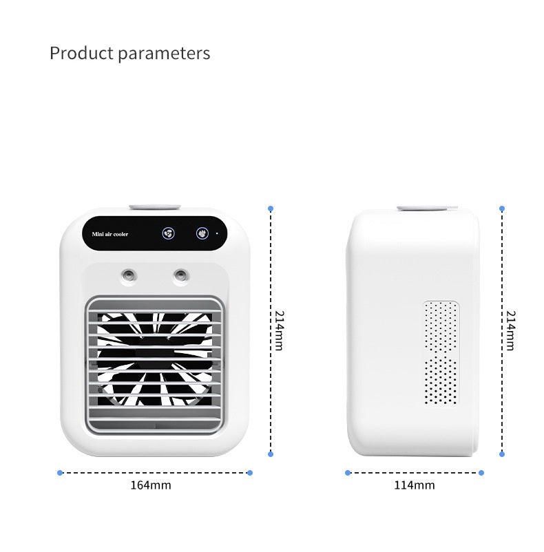 Tabletop Air Conditioner - USB - Powered Air Cooling Unit - LIFEHACKSHOP