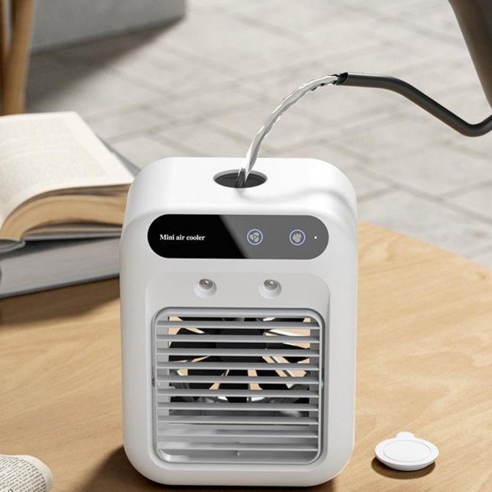 Tabletop Air Conditioner - USB - Powered Air Cooling Unit - LIFEHACKSHOP